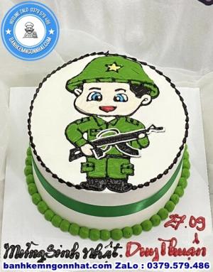 Bánh Kem Vẽ Hình 25